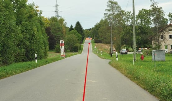 blickführung gerade