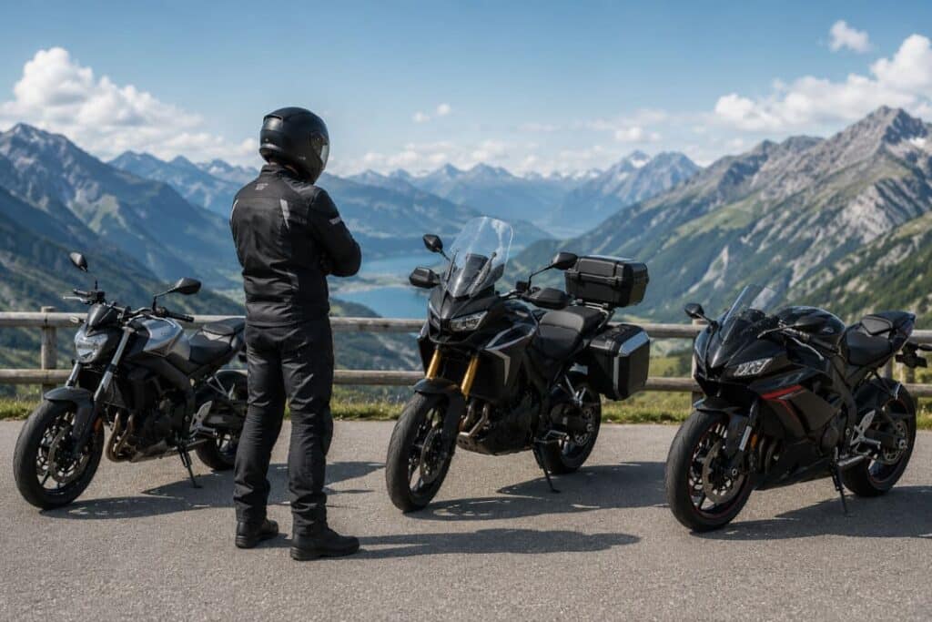 Welches Motorrad für Anfänger – Vergleich von Naked Bike, Touring Motorrad und Sportmotorrad